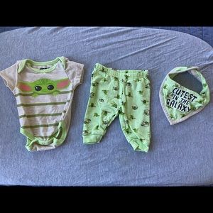 Star Wars Mandalorian Grogu Set